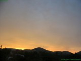 Csodás naplemente Domoszlón