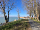 Tavaszias idő a Balaton-parton