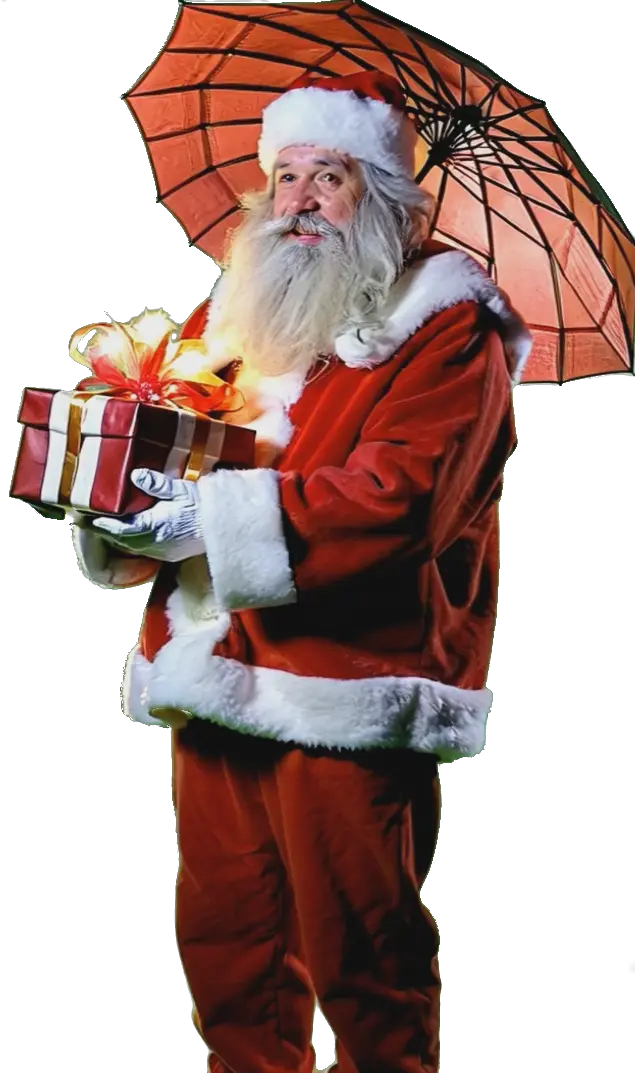 Meleg ruhát esernyővel