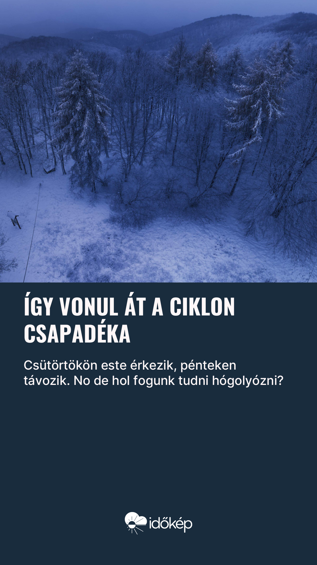 Így vonul át a ciklon csapadéka