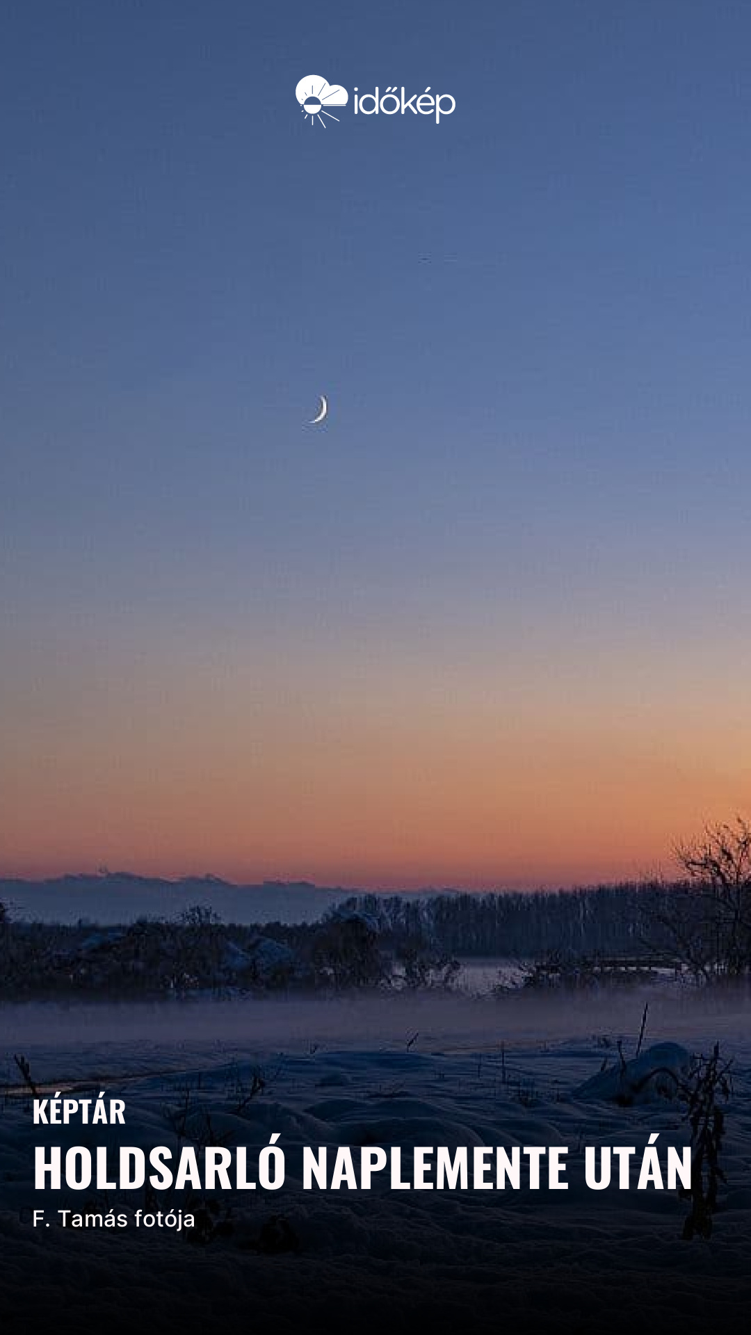 holdsarló naplemente után
