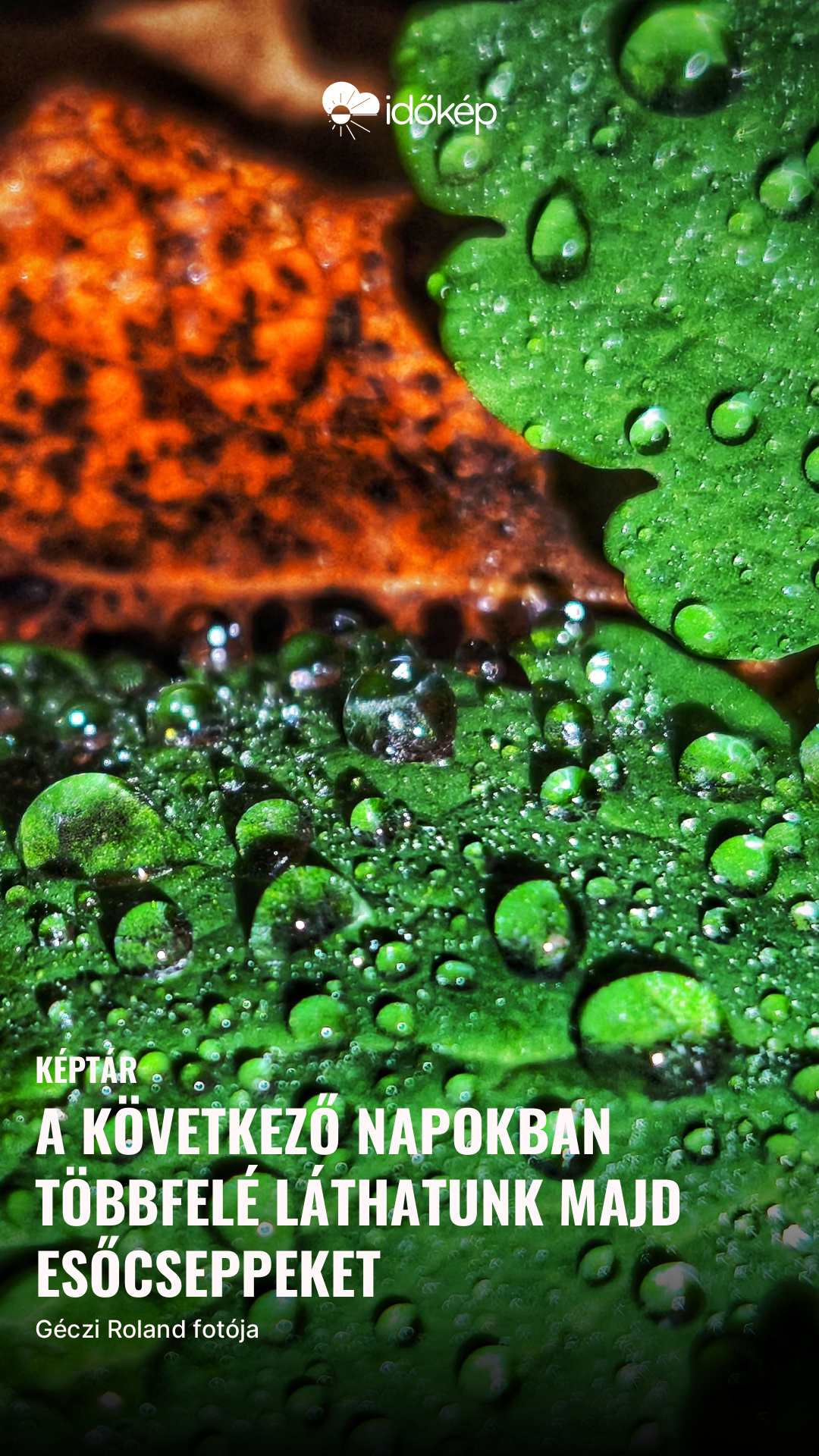 A következő napokban többfelé láthatunk majd esőcseppeket