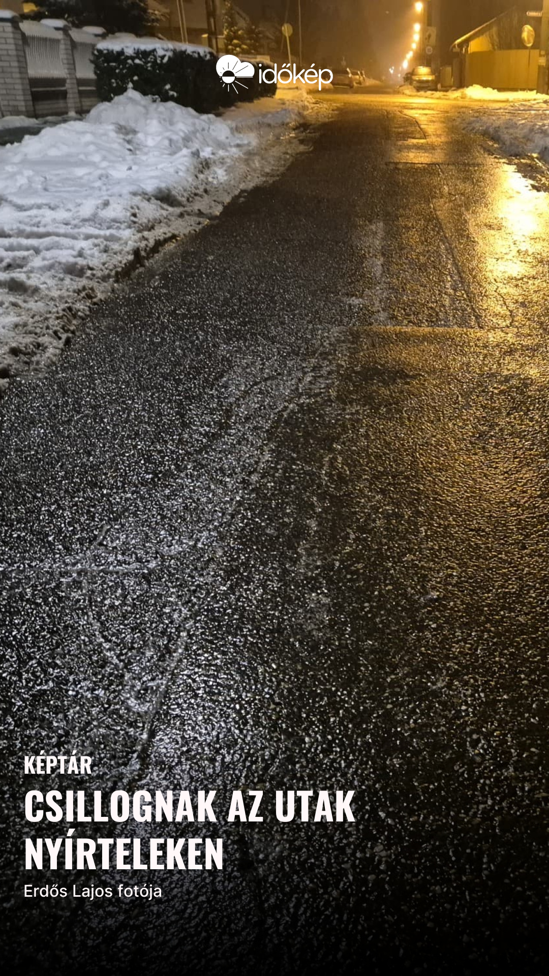 csillognak az utak Nyírteleken