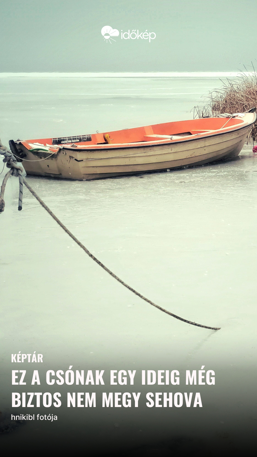 Ez a csónak egy ideig még biztos nem megy sehova
