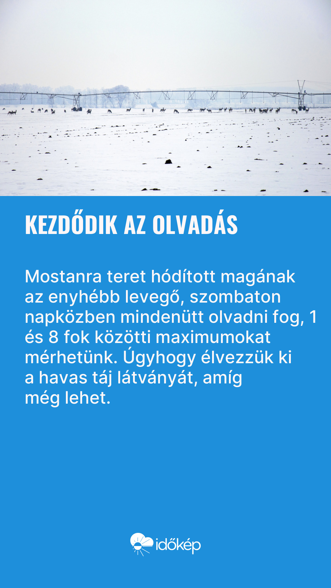 Kezdődik az olvadás