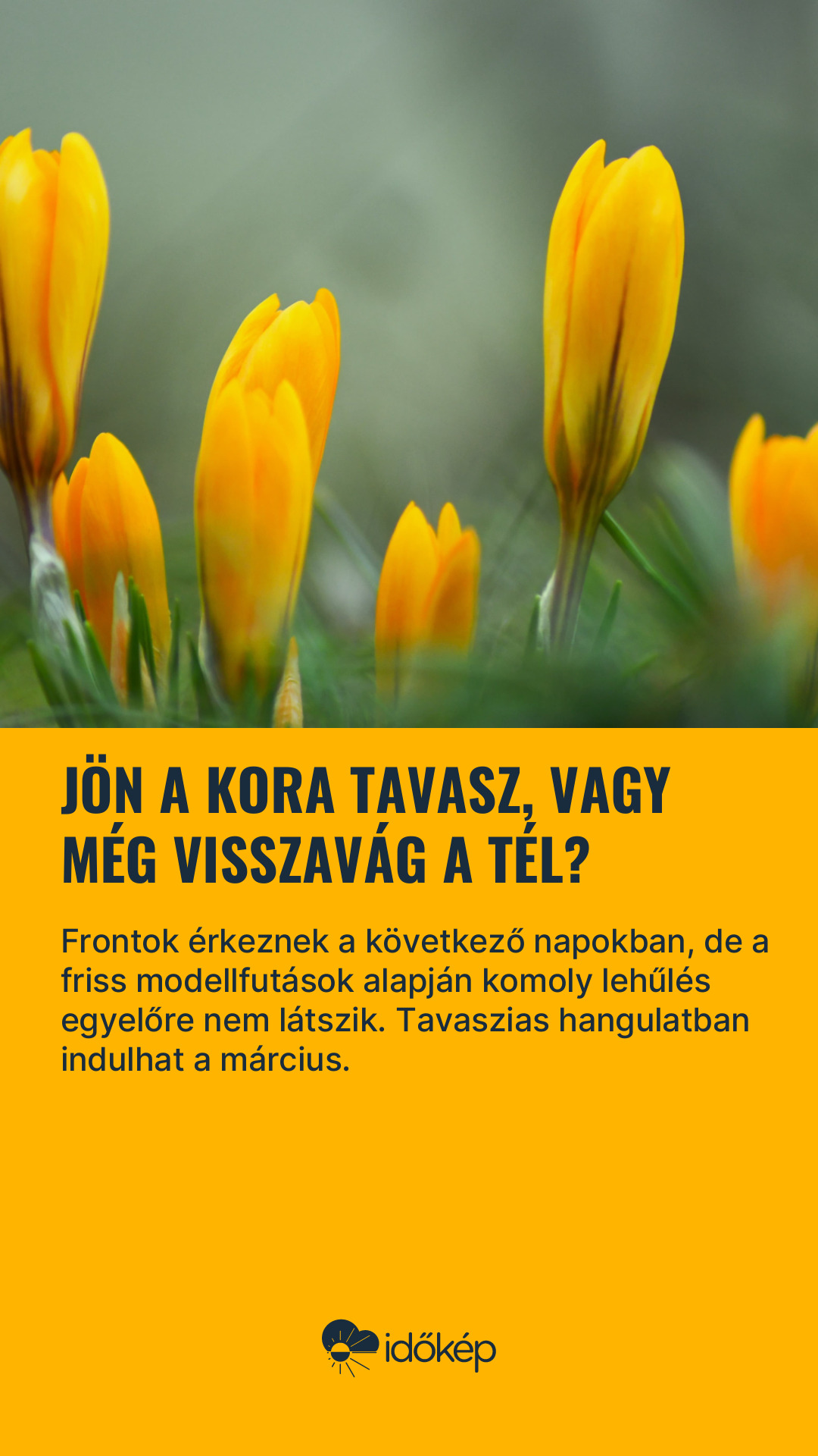 Jön a kora tavasz, vagy még visszavág a tél?