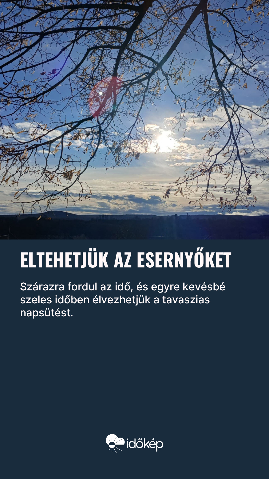Eltehetjük az esernyőket