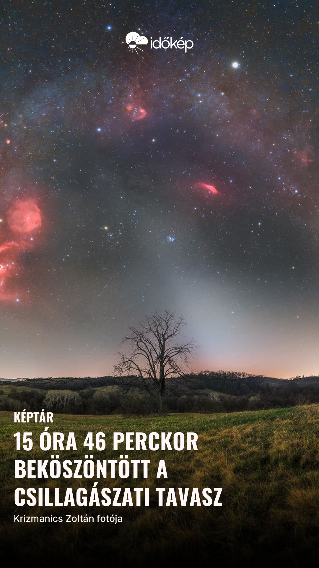 15 óra 46 perckor beköszöntött a csillagászati tavasz