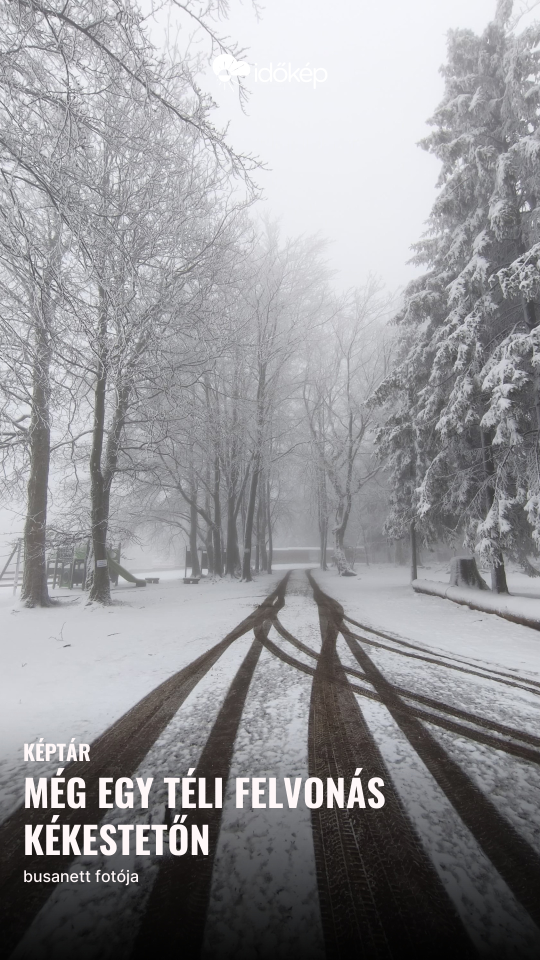 Még egy téli felvonás Kékestetőn