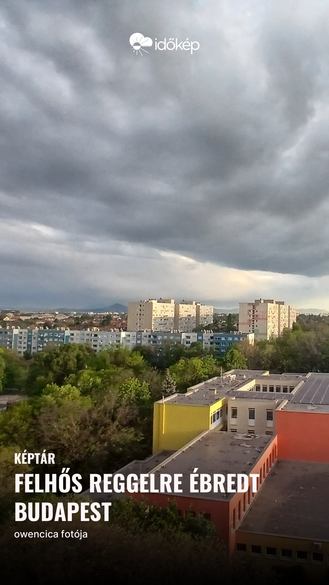 Felhős reggelre ébredt Budapest