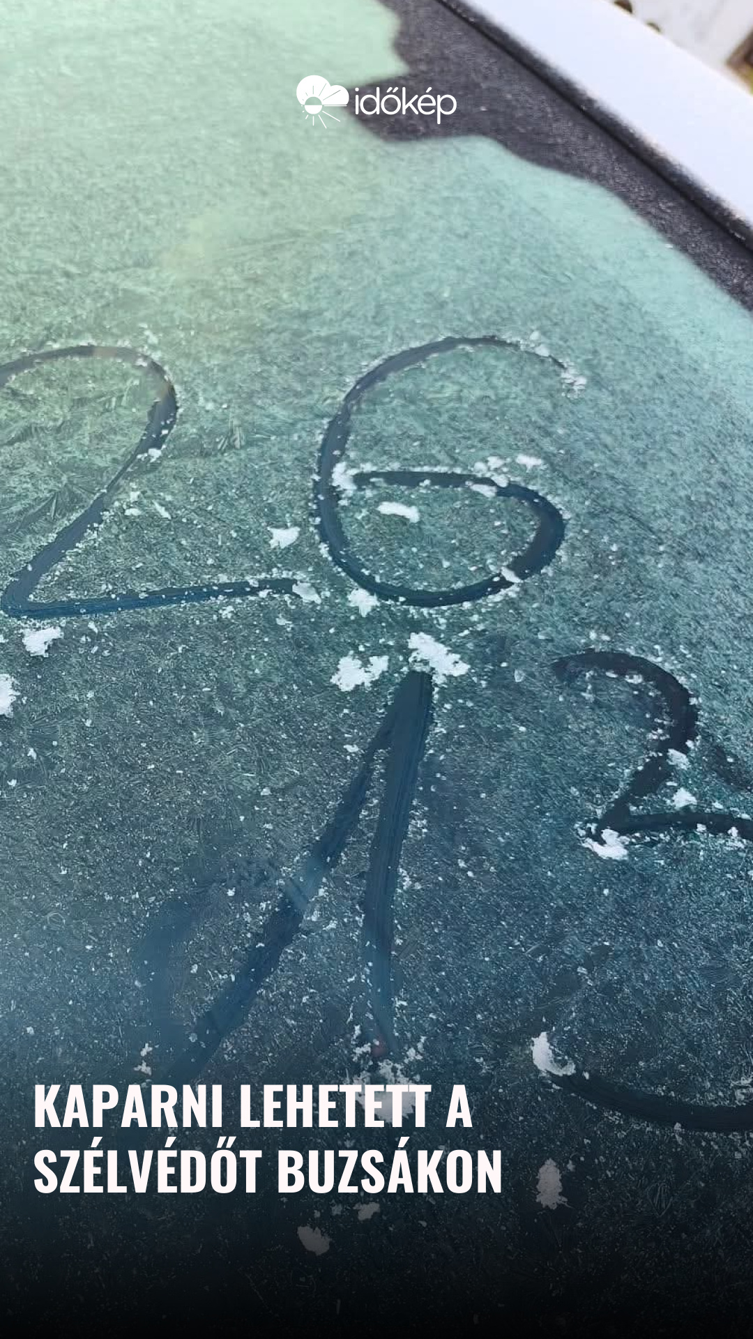 Kaparni lehetett a szélvédőt Buzsákon