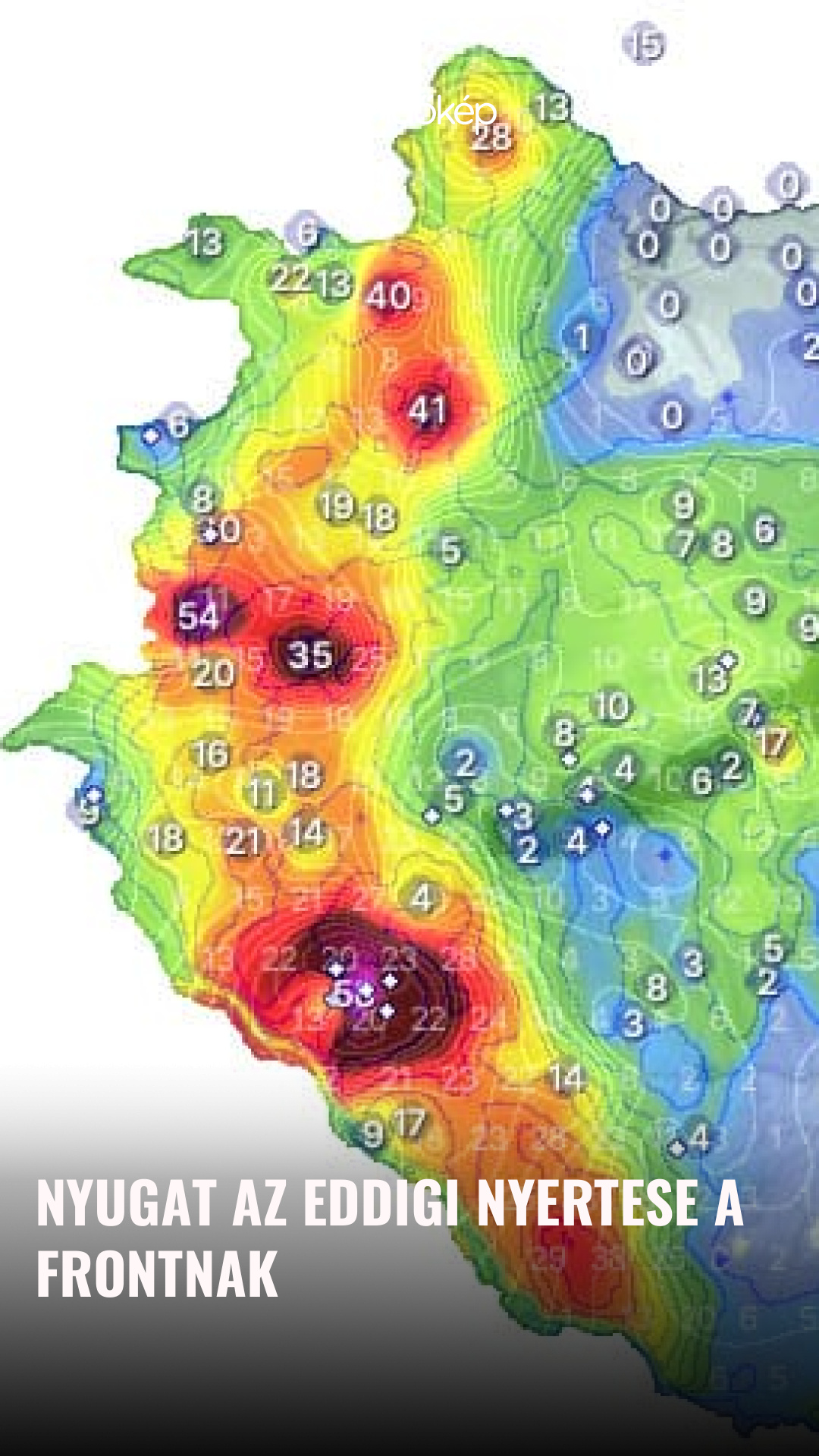 Nyugat az eddigi nyertese a frontnak