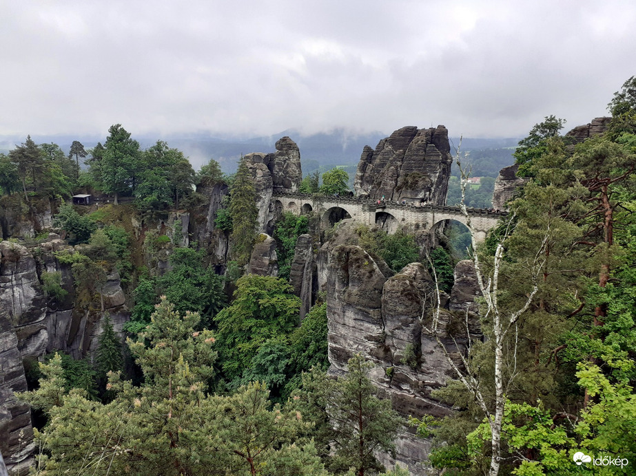 Bastei - mennyivel kellemesebb volt itt az idő