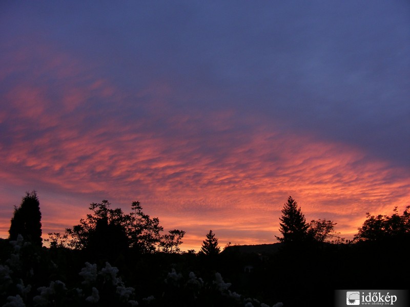 Gyönyörűszép naplemente 2010-05-06