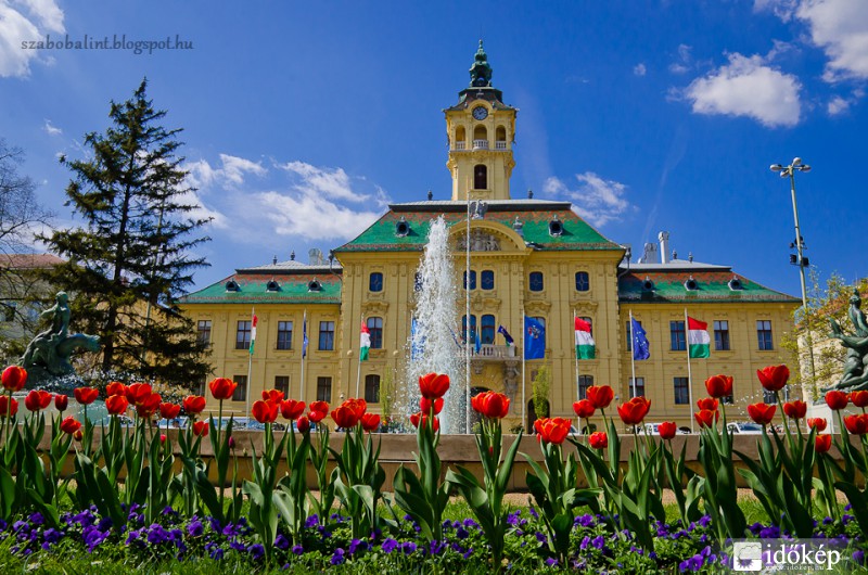 Szeged Széchenyi tér Városháza