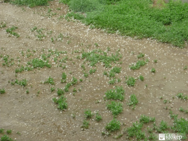 Jégeső Gyürében 2014. 05. 12.