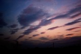 Stratocumulus undulatus szétesőben