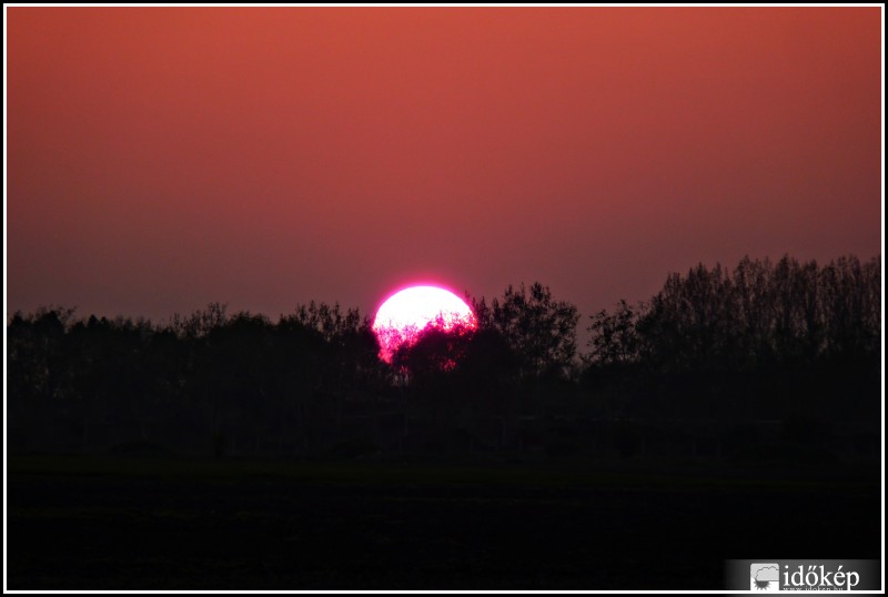 Orosházi naplemete 2010. április 17.