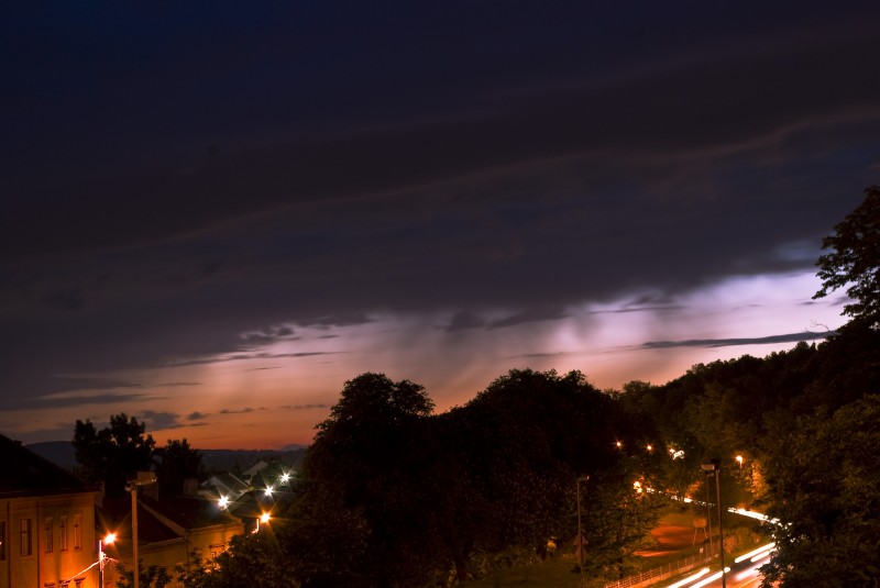 Sopron, esti záporok