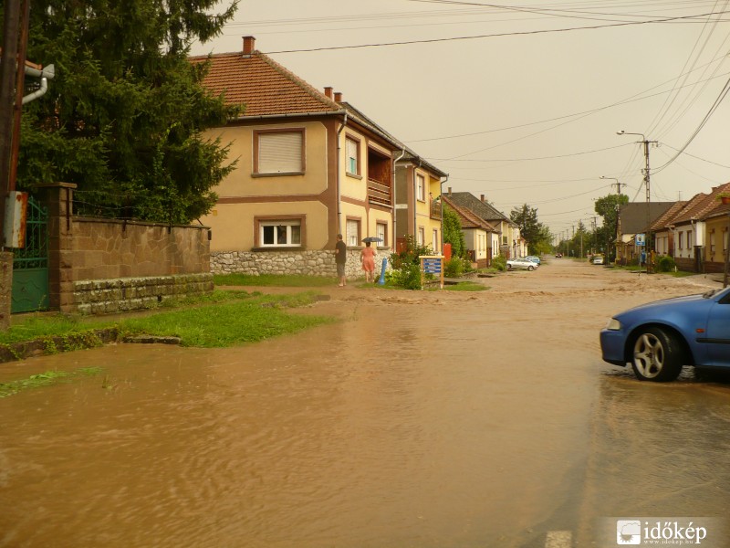 Bogács, vihar után