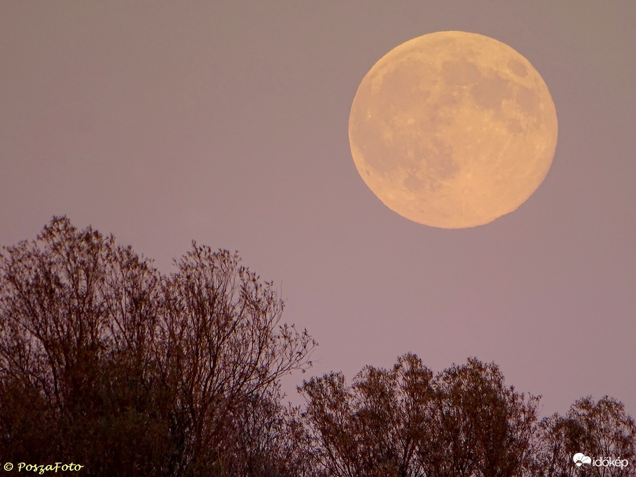 Felkelt az év legnagyobb teliholdja