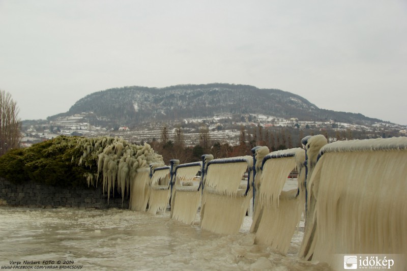 Jégvarázs Badacsonyban