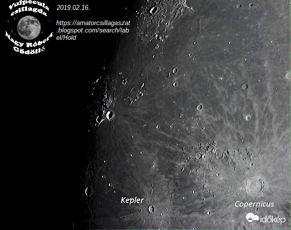 Kepler kráter. 