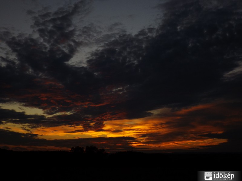 A nap utolsó sugarai