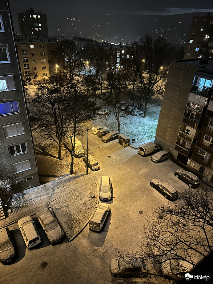 Miskolc-Avas, a hózápor után