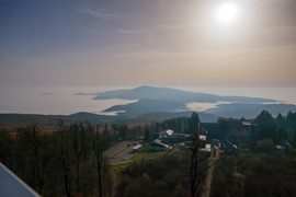 Galyatetőről Kékesre nézve