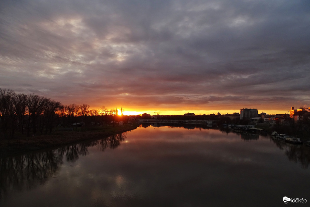 Szegedi alkony 
