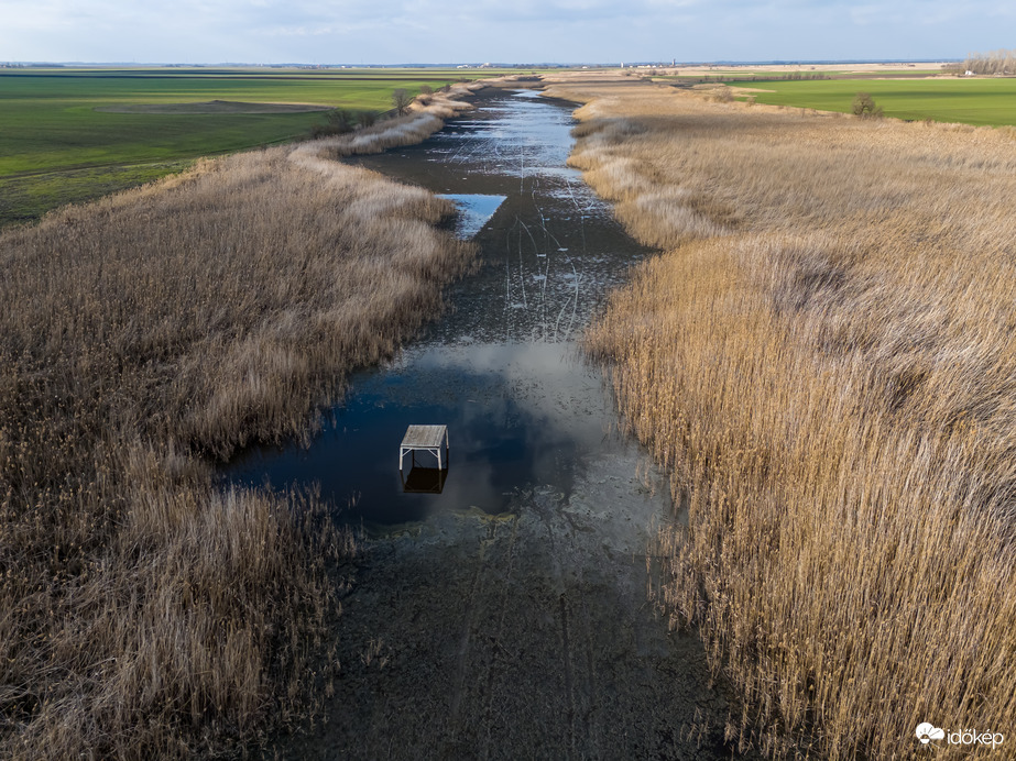 Megjelent a víz a Kakasszéki tórendszerben