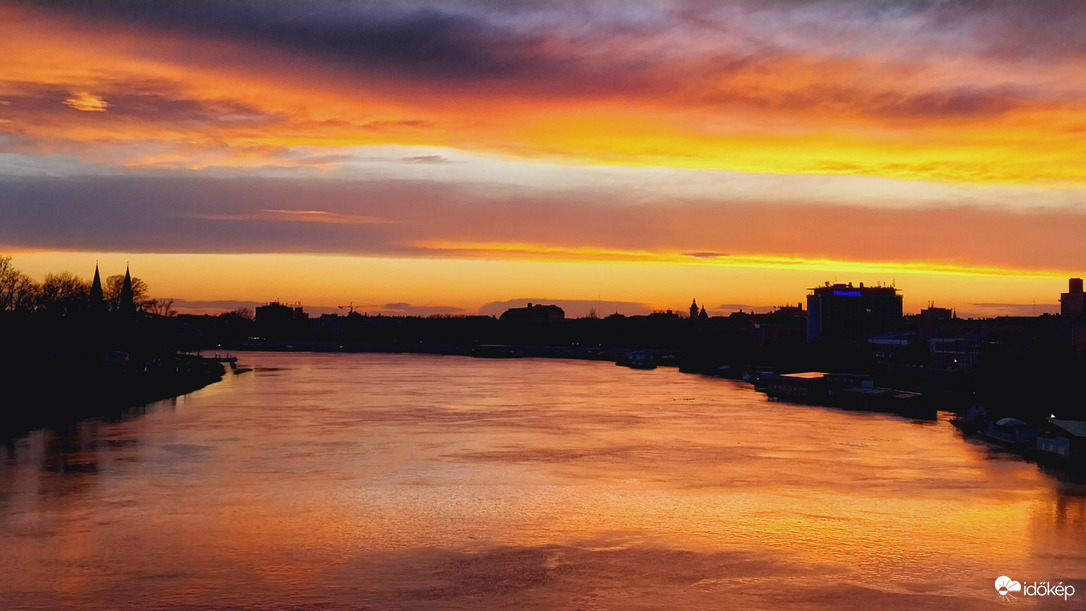 Naplemente Szeged.