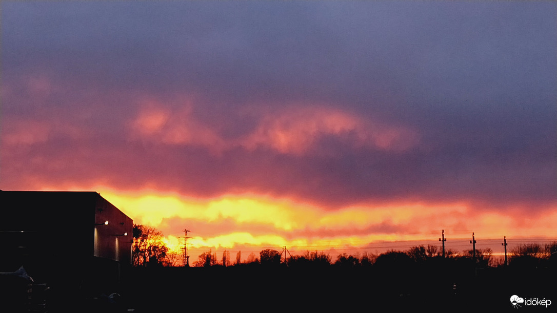 Naplemente Szeged.