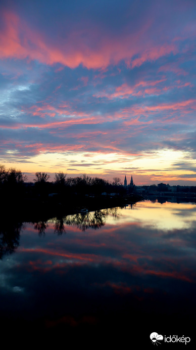 Naplemente Szeged.