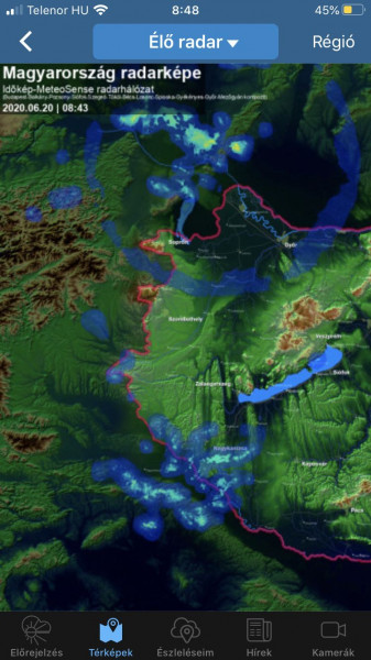 Észlelési fényképek