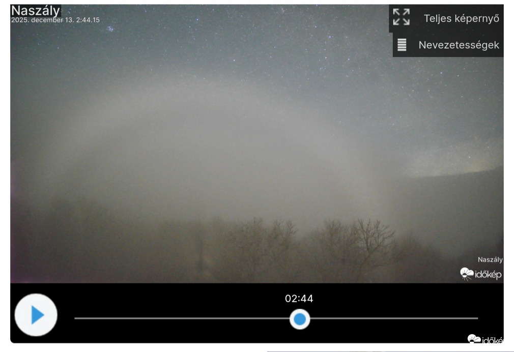 Naszályon lévő kamera