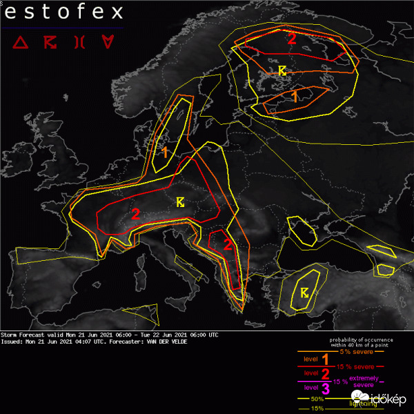 2-es figyelmeztetés az ESTOFEX-en