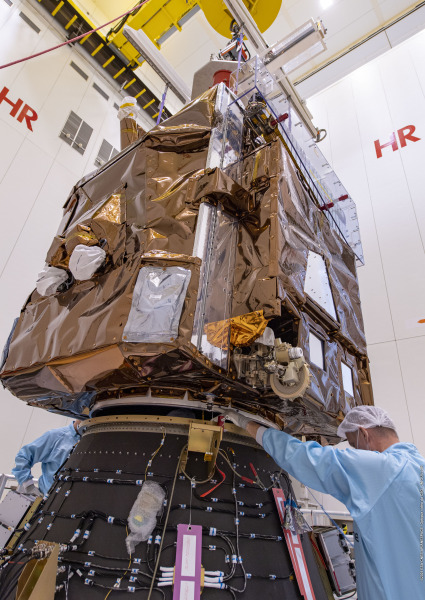 A VEGA VV19 rakétastart előkészületei