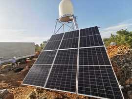 Radartelepítés napelemekkel