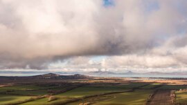Felhők mögött a Badacsony