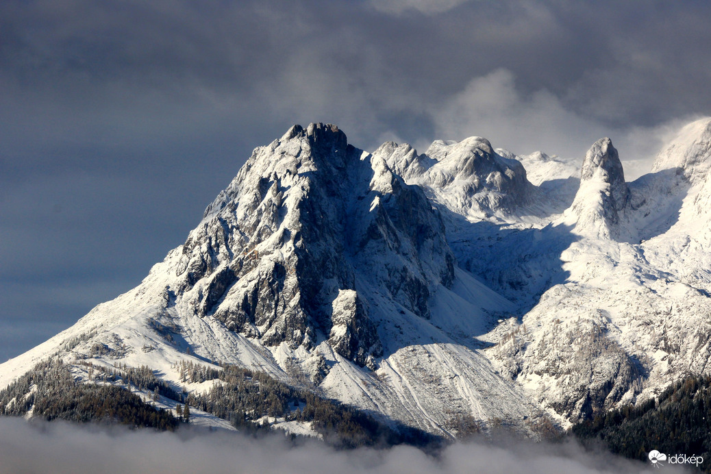 Októberi havazás a Hochkönignél