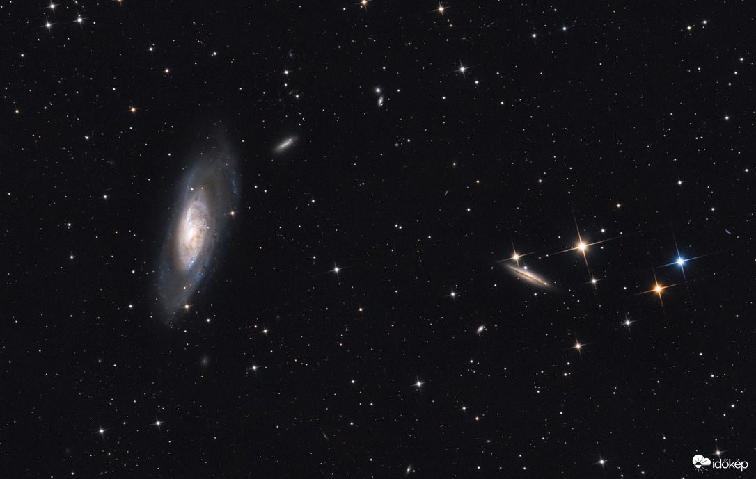 Messier 106 és környezete