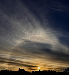 Fényoszlop , Mosonmagyaróvár.