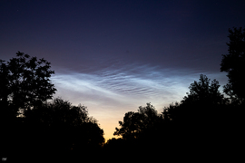 NLC (világító felhő) Neszmély