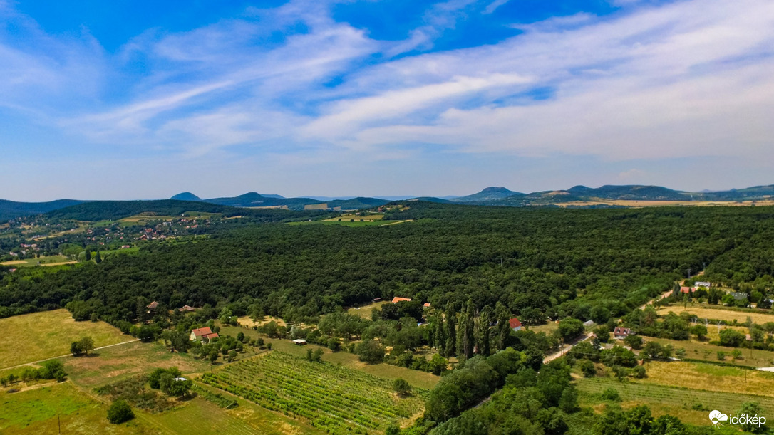 Balaton-felvidék az Ecséri szőlőhegyről