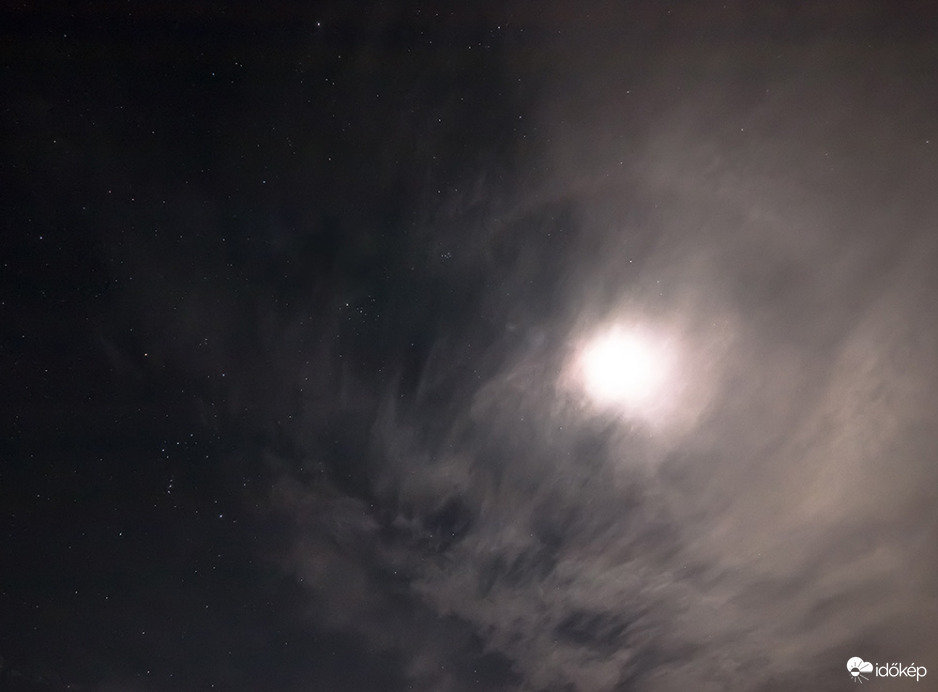 csillagos holdas haloíves