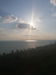 Felhő és a nap harca! 