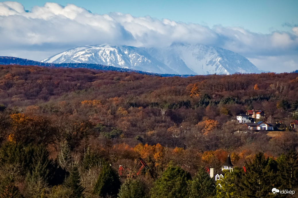 A Schneeberg látványa Sopronból