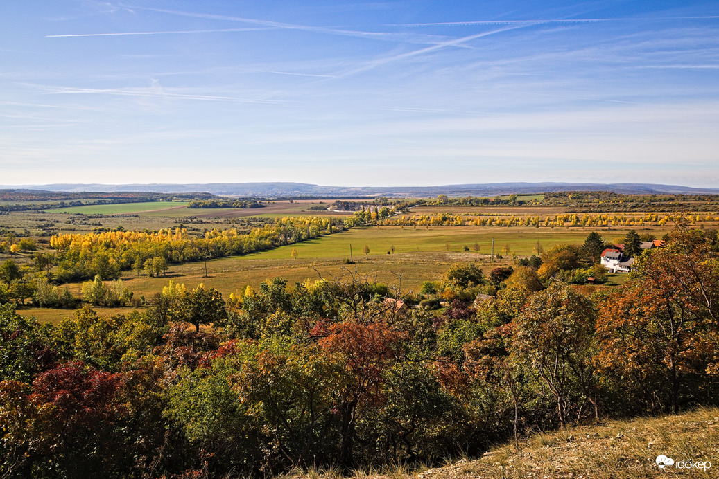 Ősz a Vértesről lenézve